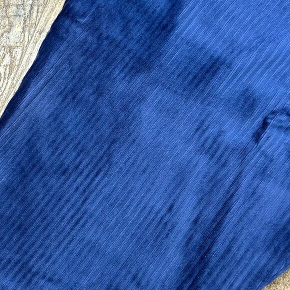 Denim&Co Pull On Pants Plus Size 5XP Corduroy Velour Ribbed Navy NEW - Picture 4 of 7